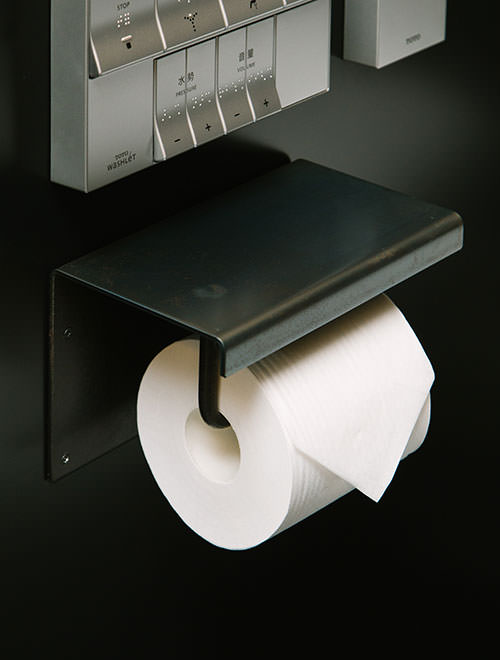 アイアンペーパーホルダー 黒皮鉄